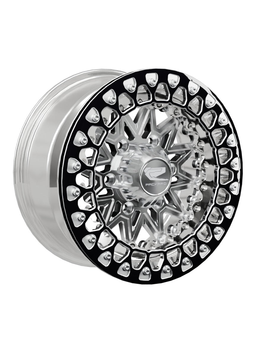 V2 Super Star - FF Forged Polished Beadlock - Silver Maverick R 6x139.7