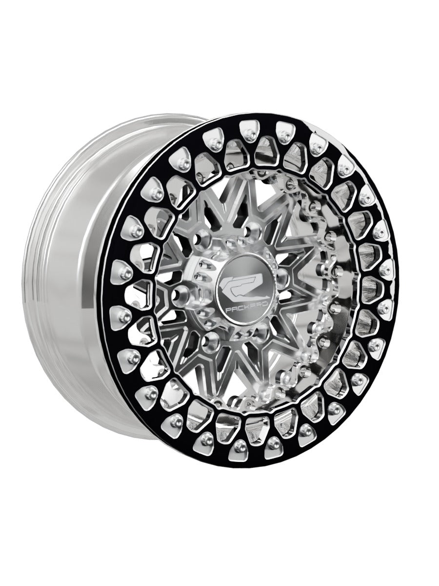 V2 Super Star - FF Forged Polished Beadlock - Silver Maverick R 6x139.7