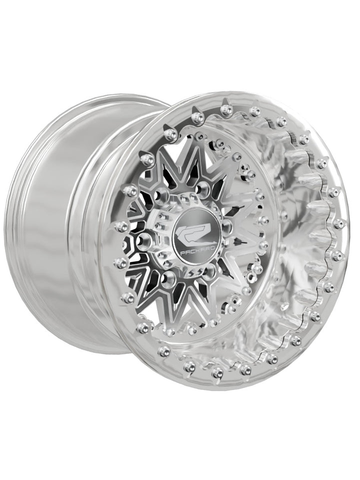 V2 Super Star - FF Forged Polished Beadlock - Silver Maverick R 6x139.7