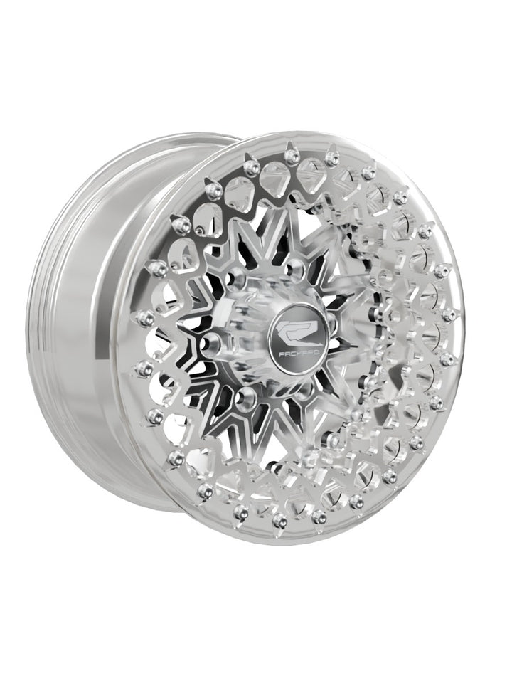 V2 Super Star - FF Forged Polished Beadlock - Silver Maverick R 6x139.7