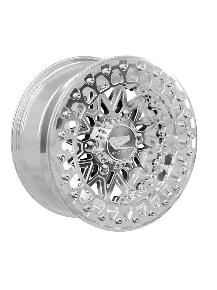 V2 Super Star - FF Forged Polished Beadlock - Silver Maverick R 6x139.7