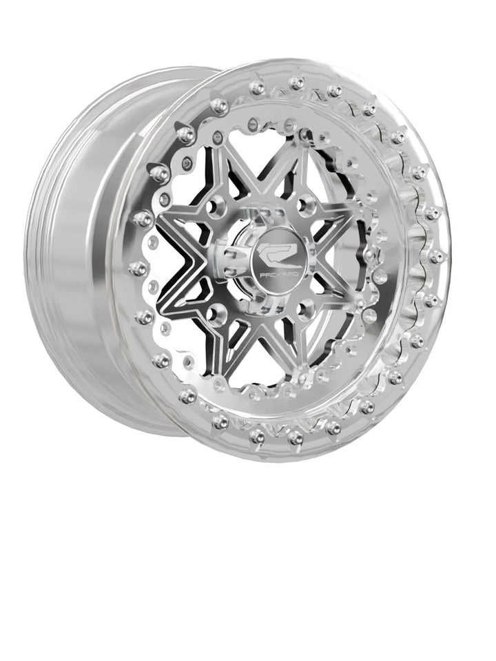 V2 - FF Forged Polished Beadlock - Silver - 15x7 | 4x156 / Polished V.1