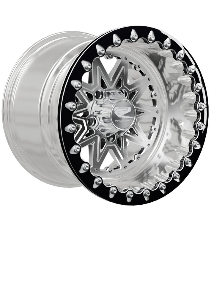 V2 Super Star - FF Forged Polished Beadlock - Silver RZR Pro R 5x4.5