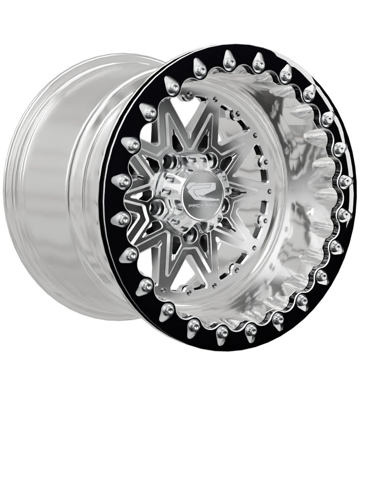 V2 Super Star - FF Forged Polished Beadlock - Silver RZR Pro R 5x4.5