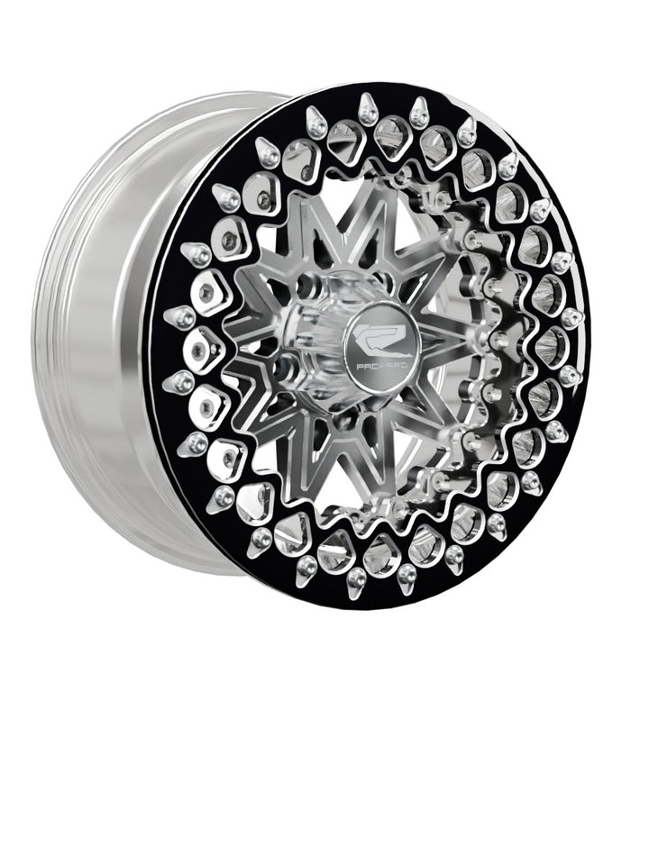V2 Super Star - FF Forged Polished Beadlock - Silver RZR Pro R 5x4.5