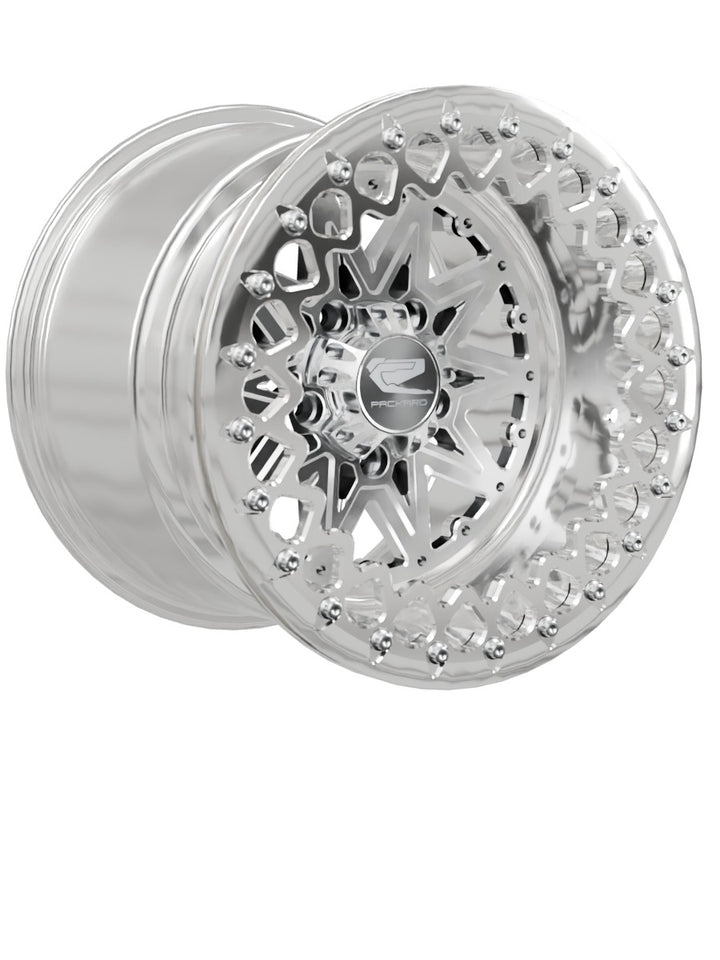V2 Super Star - FF Forged Polished Beadlock - Silver RZR Pro R 5x4.5