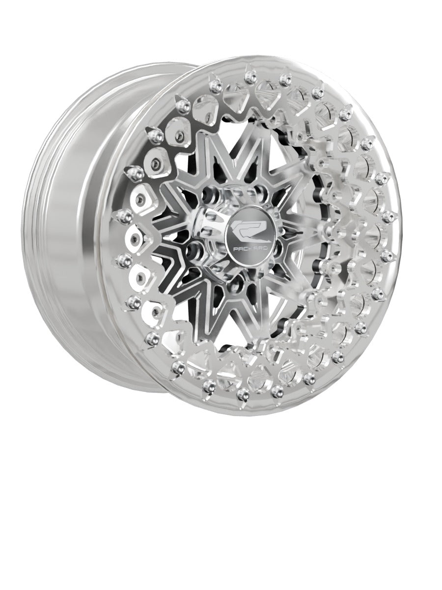 V2 Super Star - FF Forged Polished Beadlock - Silver RZR Pro R 5x4.5