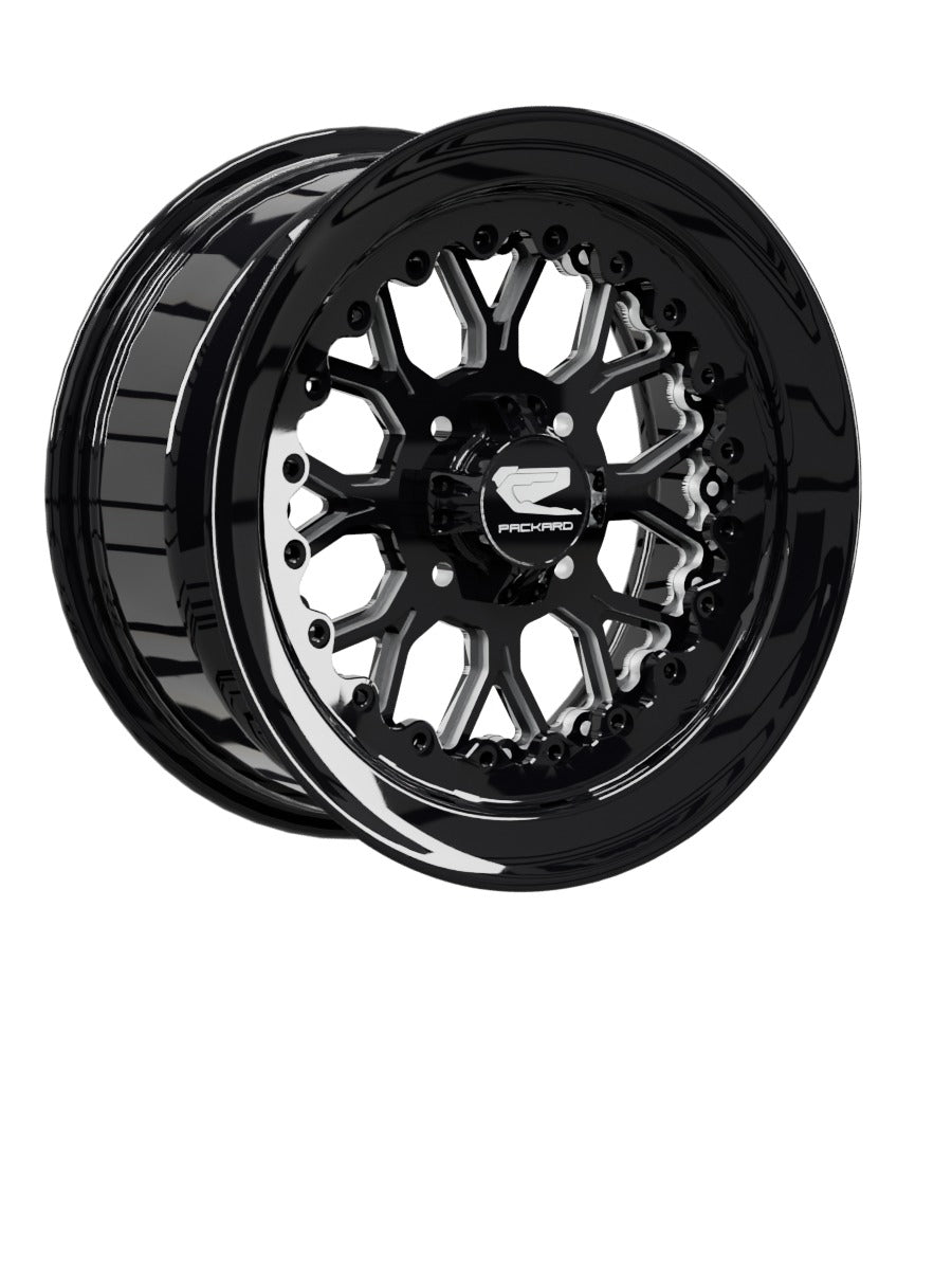 Wishbone - FF Forged Gloss Black 4x110 - 15x7 | 4x110