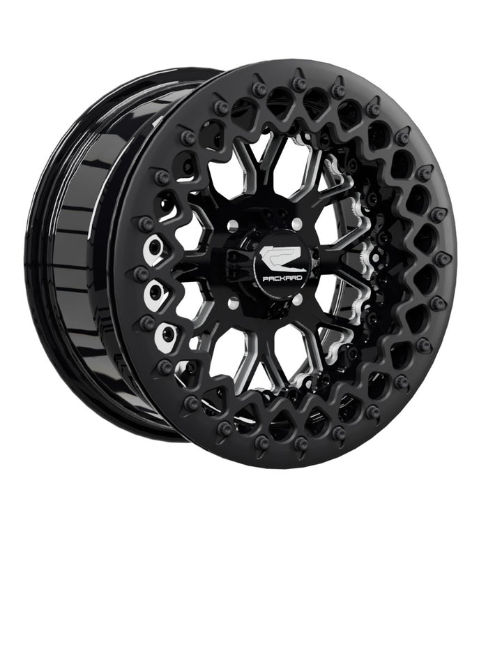 Wishbone - FF Forged Beadlock - Gloss Black 4x110 - 15x7 | 4x110 / Satin Black V.3