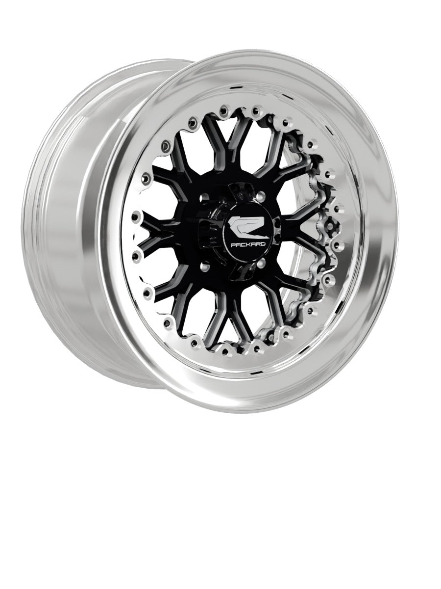 Wishbone - FF Forged Polished - Gloss Black 4x110 - 15x7 | 4x110