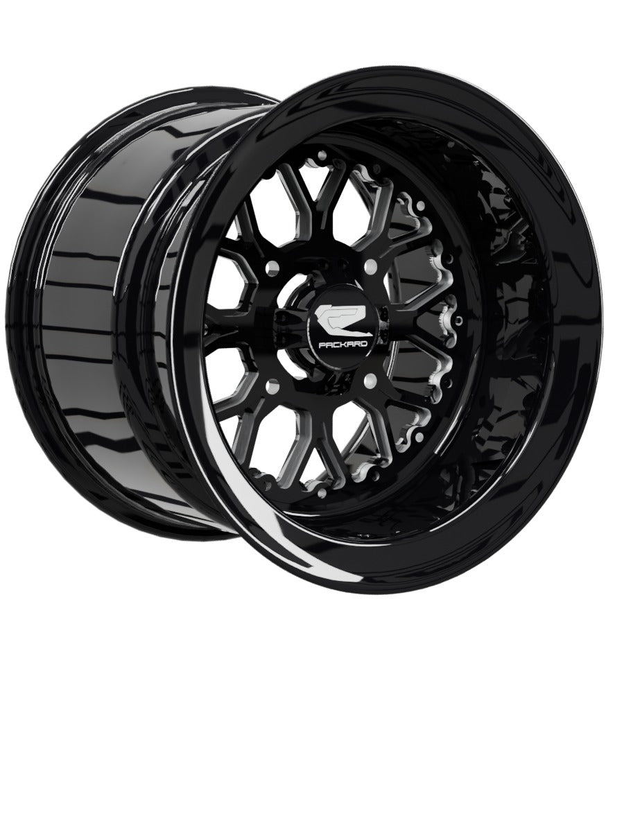 Wishbone - FF Forged Gloss Black - 15x11 | 4x136