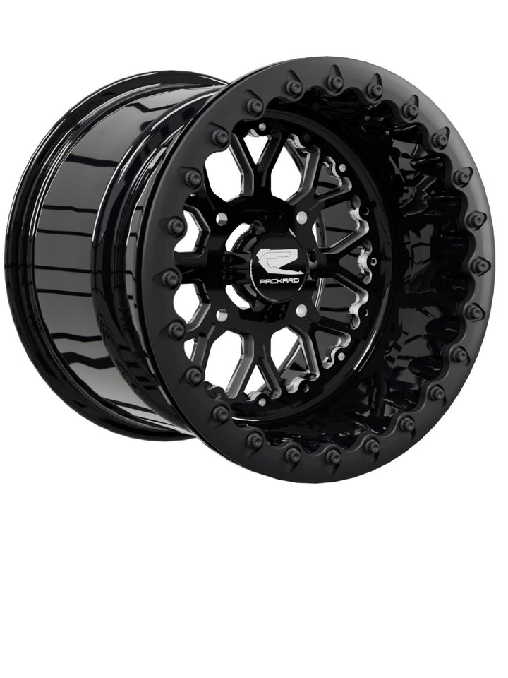 Wishbone - FF Forged Beadlock - Gloss Black - 15x11 | 4x136 / Satin Black V.1
