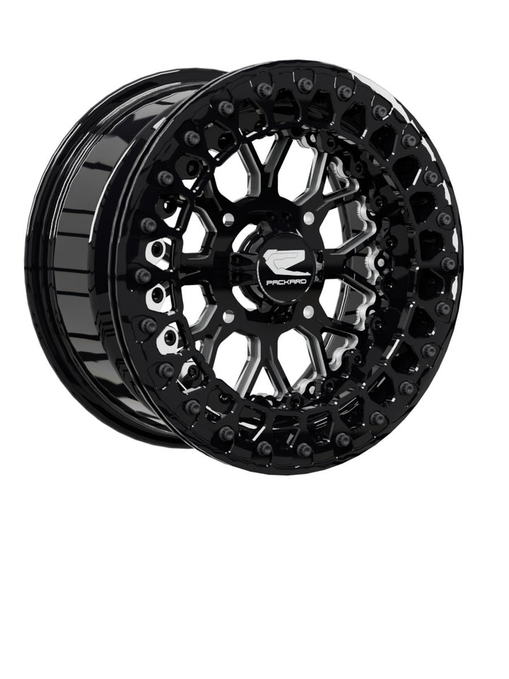 Wishbone - FF Forged Beadlock - Gloss Black - 15x7 | 4x136 / Gloss Black V.2