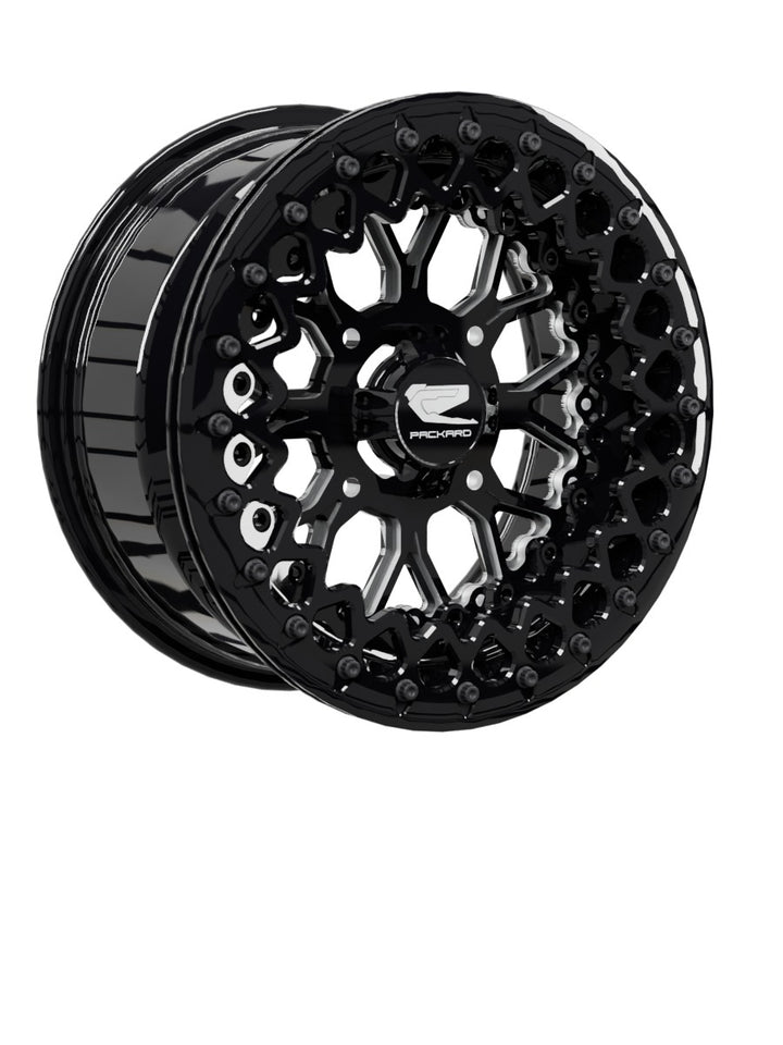 Wishbone - FF Forged Beadlock - Gloss Black - 15x7 | 4x136 / Gloss Black V.3