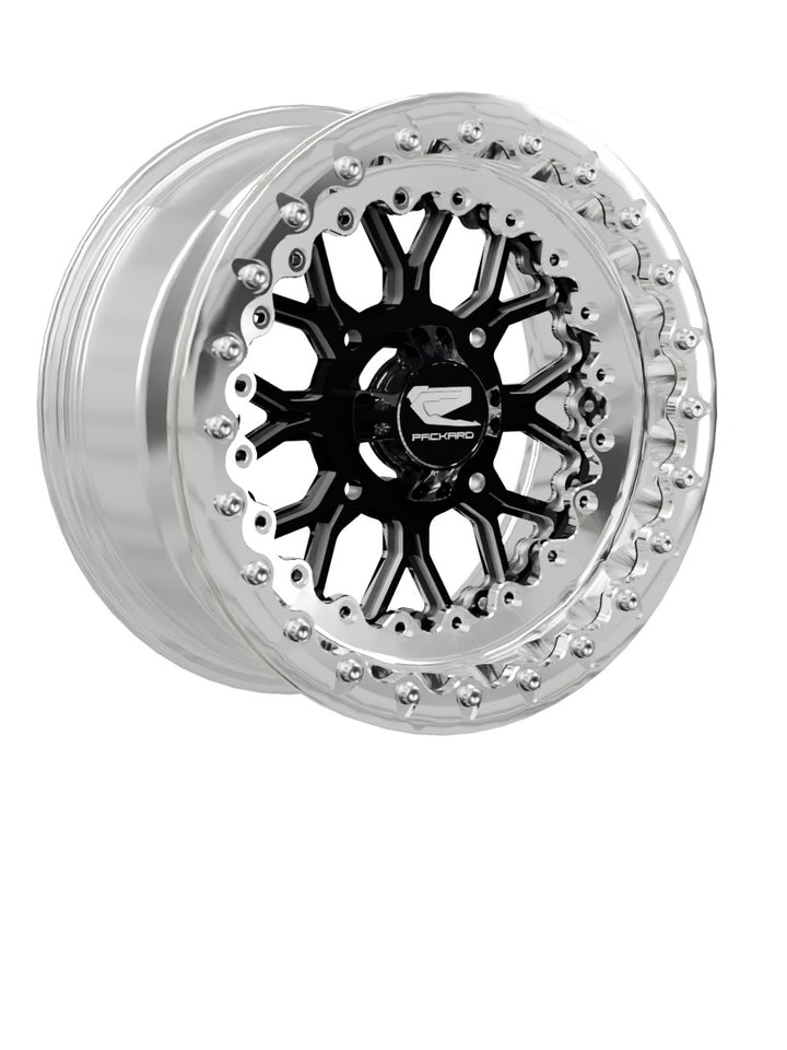 Wishbone - FF Forged Polished Beadlock - Gloss Black - 15x7 | 4x136 / Polished V.1