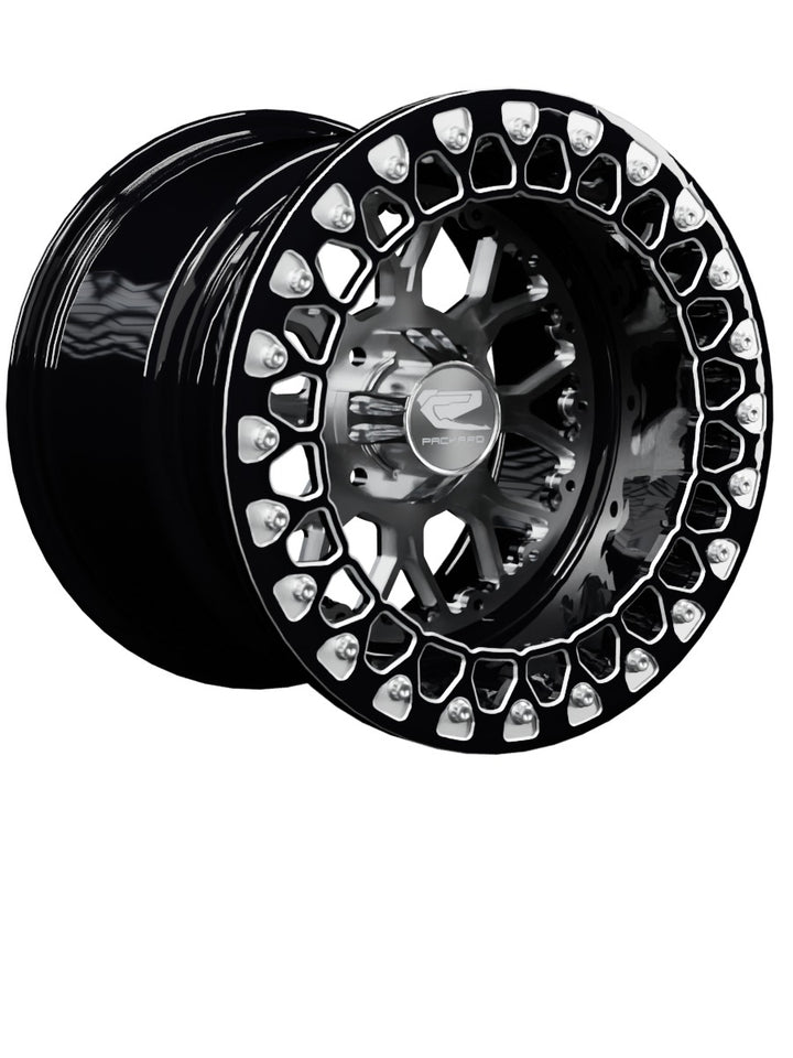 Wishbone - FF Forged Beadlock - Silver 4x110 - 15x11 | 4x110 / Contrast Machined V.2 / Yes