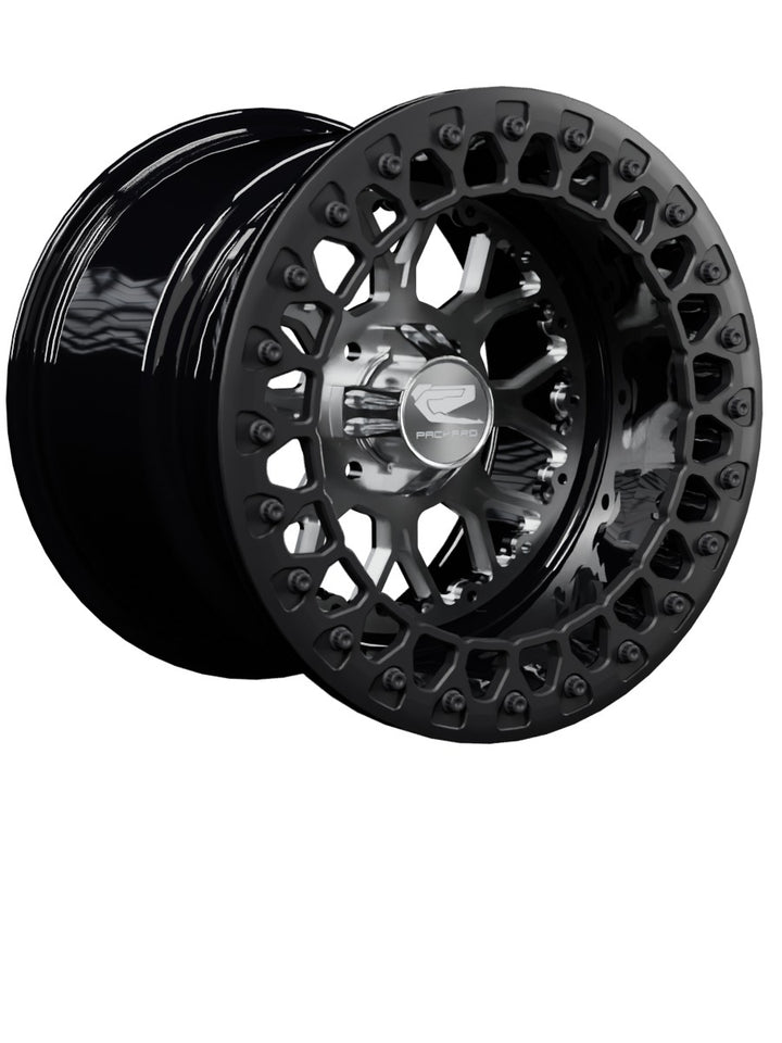 Wishbone - FF Forged Beadlock - Silver 4x110 - 15x11 | 4x110 / Satin Black V.2 / Yes