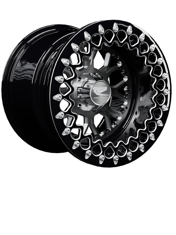 Wishbone - FF Forged Beadlock - Silver 4x110 - 15x11 | 4x110 / Contrast Machined V.3 / Yes