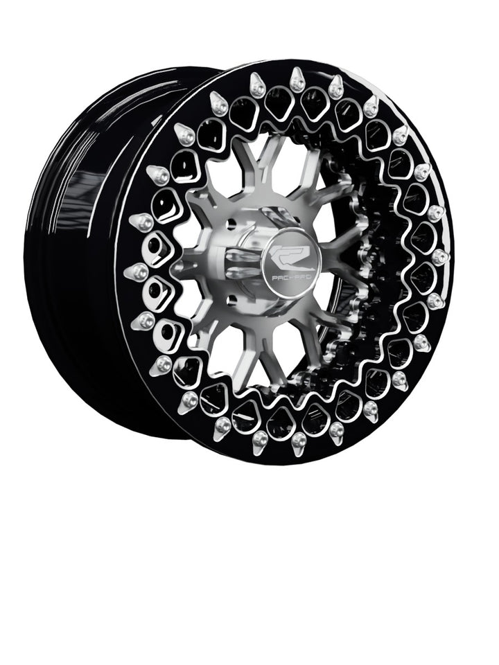Wishbone - FF Forged Beadlock - Silver 4x110 - 15x7 | 4x110 / Contrast Machined V.3 / Yes