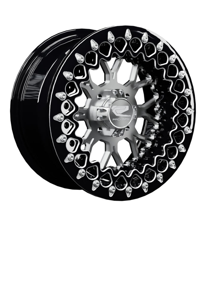 Wishbone - FF Forged Beadlock - Silver 4x110 - 15x7 | 4x110 / Contrast Machined V.3 / No