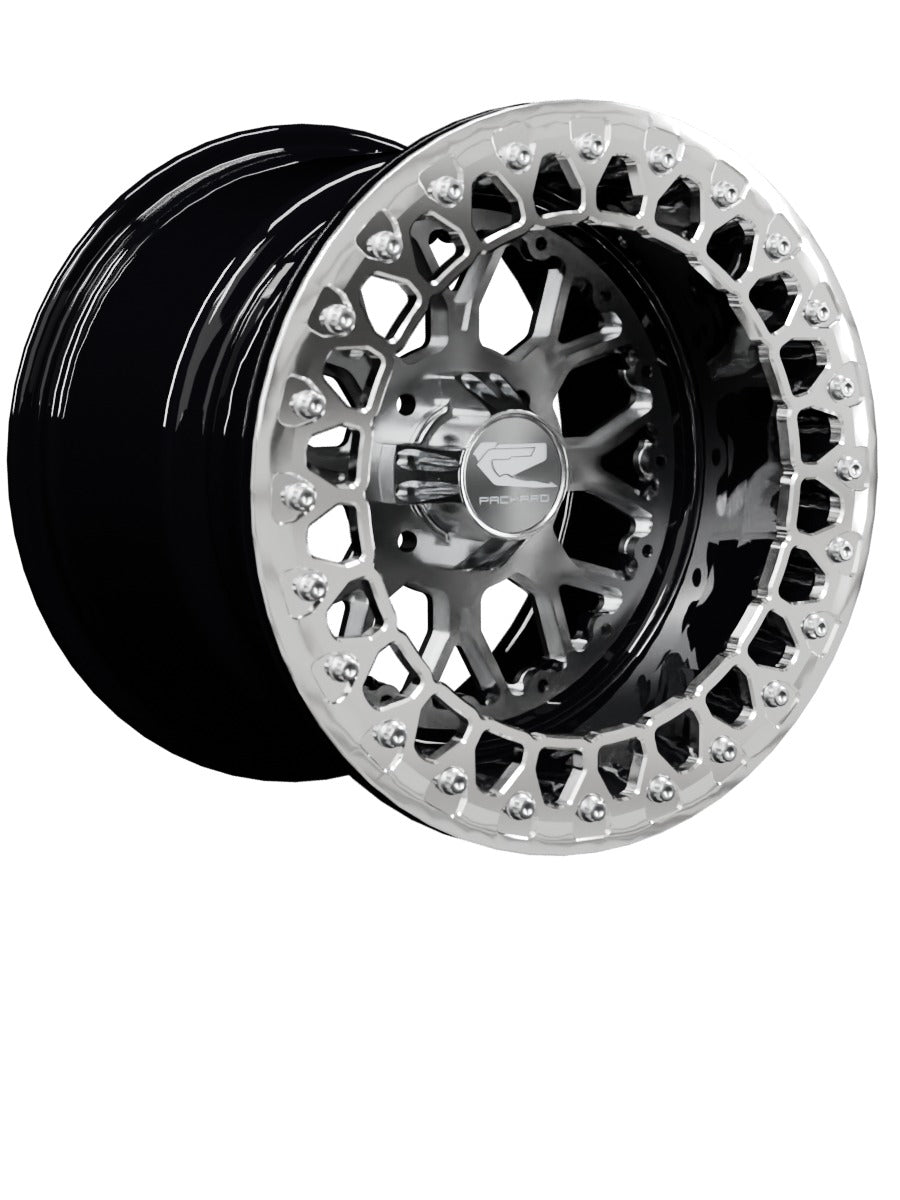 Wishbone - FF Forged Beadlock - Silver 4x110 - 15x11 | 4x110 / Polished V.2 / Yes