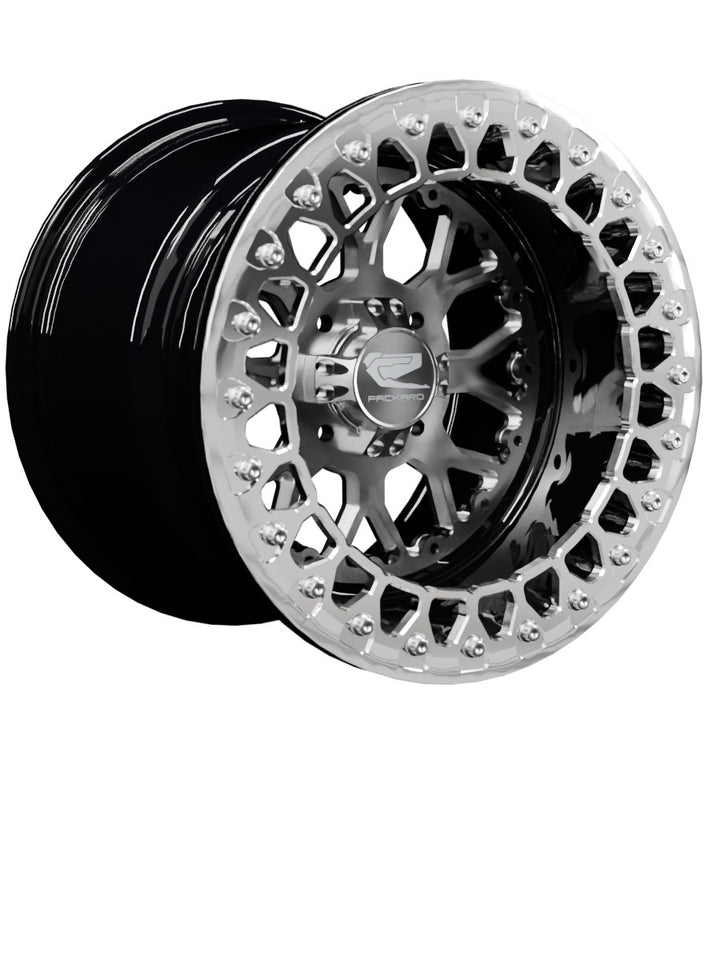 Wishbone - FF Forged Beadlock - Silver 4x110 - 15x11 | 4x110 / Polished V.2 / No