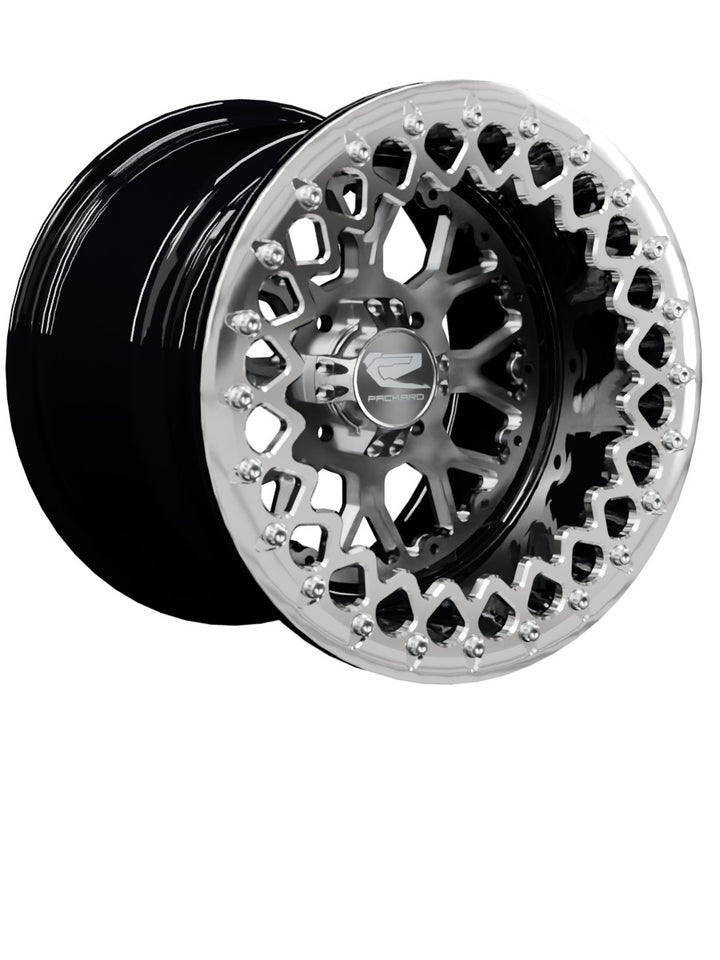 Wishbone - FF Forged Beadlock - Silver 4x110 - 15x11 | 4x110 / Polished V.3 / No