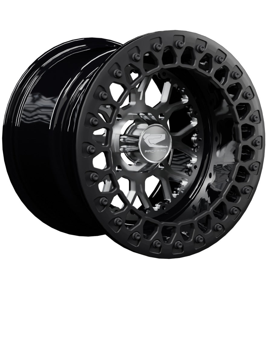 Wishbone - FF Forged Beadlock - Silver - 15x11 | 4x136 / Satin Black V.2 / Yes
