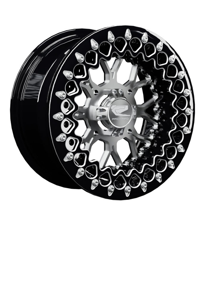 Wishbone - FF Forged Beadlock - Silver - 15x7 | 4x136 / Contrast Machined V.3 / No