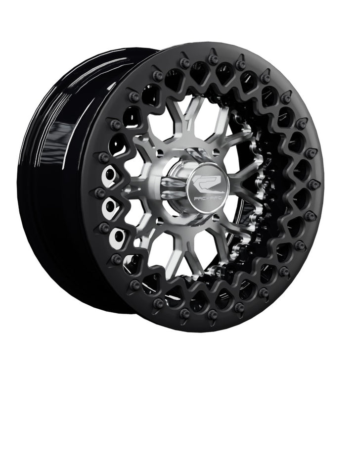 Wishbone - FF Forged Beadlock - Silver - 15x7 | 4x136 / Satin Black V.3 / Yes
