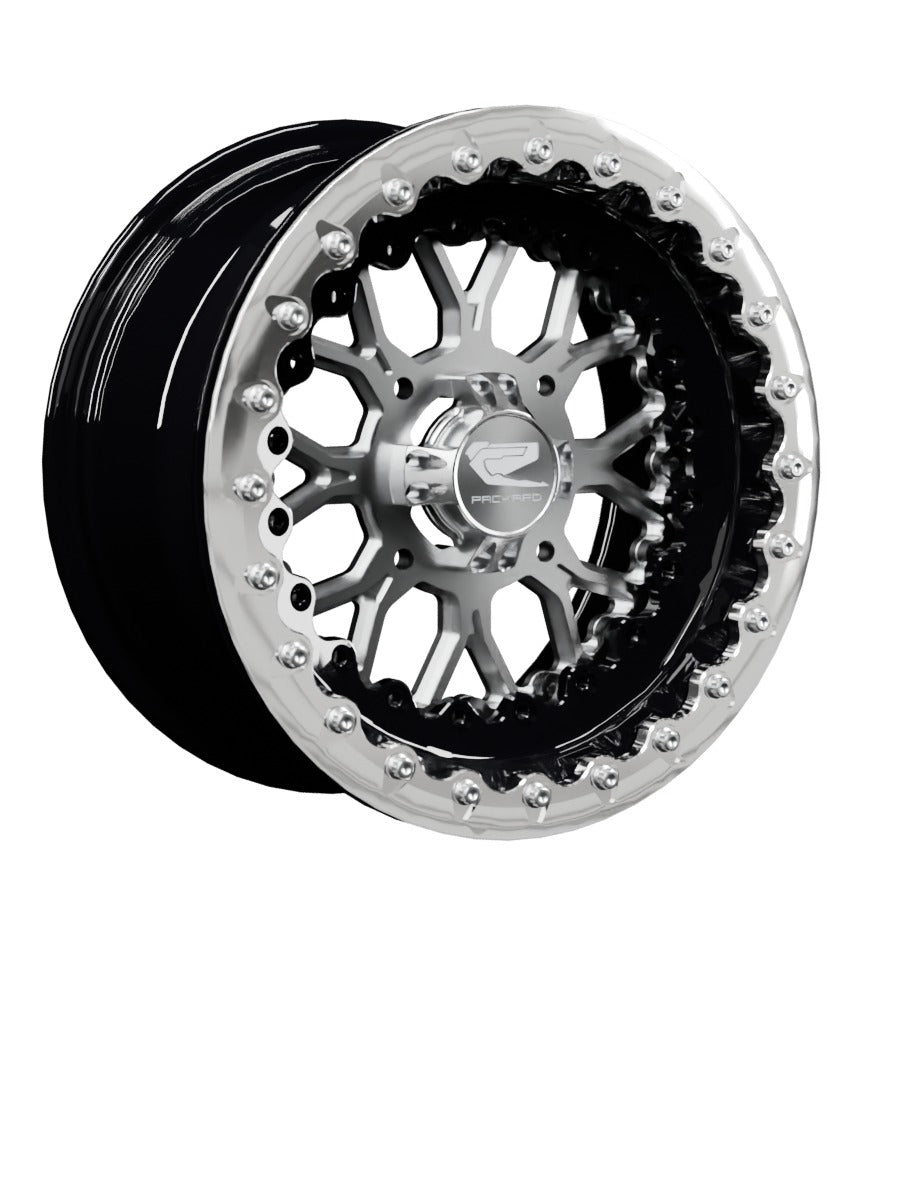 Wishbone - FF Forged Beadlock - Silver - 15x7 | 4x136 / Polished V.1 / No