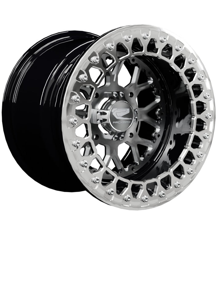 Wishbone - FF Forged Beadlock - Silver - 15x11 | 4x136 / Polished V.2 / No