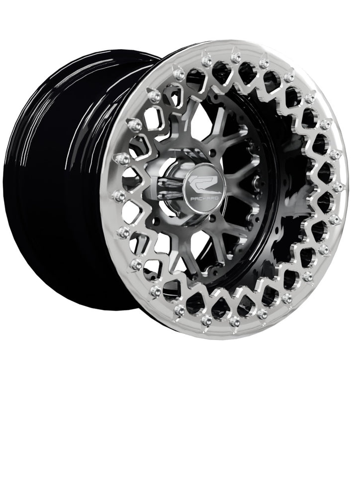 Wishbone - FF Forged Beadlock - Silver - 15x11 | 4x136 / Polished V.3 / Yes