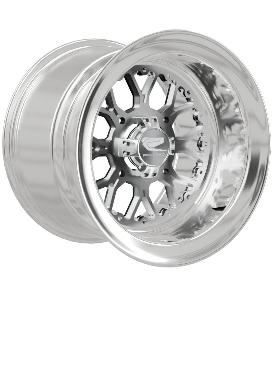 Wishbone - FF Forged Polished - Silver - 15x11 | 4x136 / No