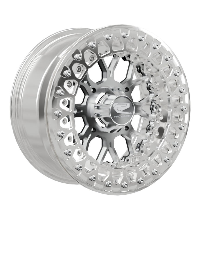 Wishbone - FF Forged Polished Beadlock - Silver - 15x7 | 4x136 / Polished V.2 / Yes